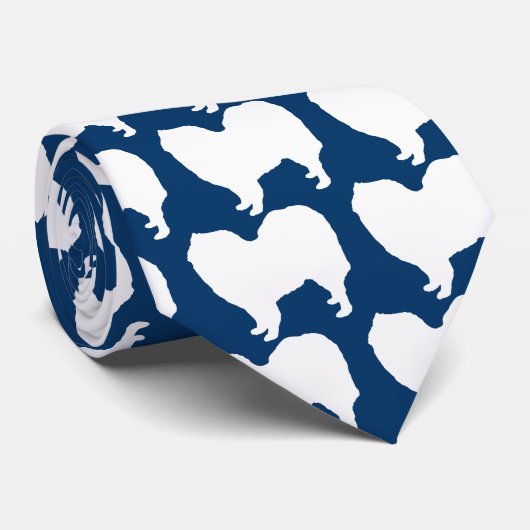 Samoyed サ エ ド stropdas (Opgerold)