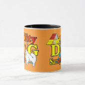 Samoyed Agility Gifts Mok (Midden)