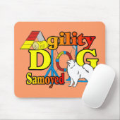 Samoyed Agility Gifts Muismat (Met muis)