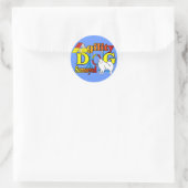 Samoyed Agility Gifts Ronde Sticker (Tas)