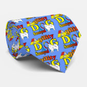 Samoyed Agility Gifts Stropdas (Opgerold)