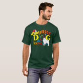 Samoyed Agility Gifts T-shirt (Voorkant volledig)