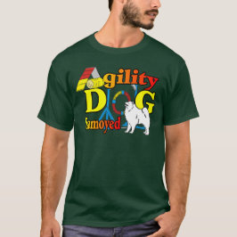Samoyed Agility Gifts T-shirt