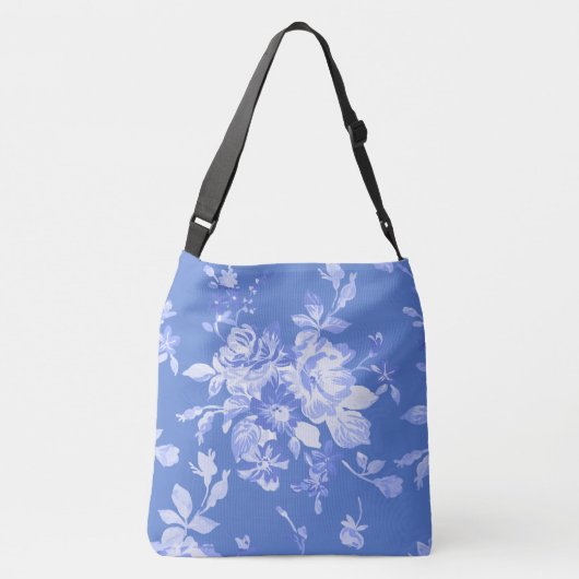 Samoyed All-Over Print Tas - Med & Lrg Cross Body (Achterkant)