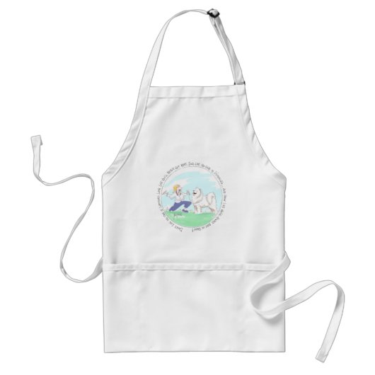 Samoyed - APRON Standaard Schort (Voorkant)