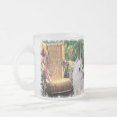 Samoyed Art Gifts Matglas Koffiemok (Links)