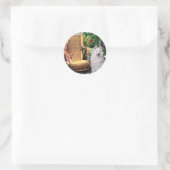 Samoyed Art Gifts Ronde Sticker (Tas)