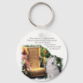 Samoyed Art Gifts Sleutelhanger (Voorkant)