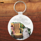 Samoyed Art Gifts Sleutelhanger (Voorkant)