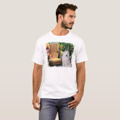 Samoyed Art Gifts T-shirt (Voorkant volledig)