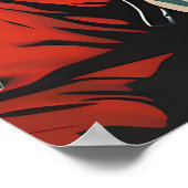 Samoyed Astronaut Poster, Samoyed Retro Print (Hoek)