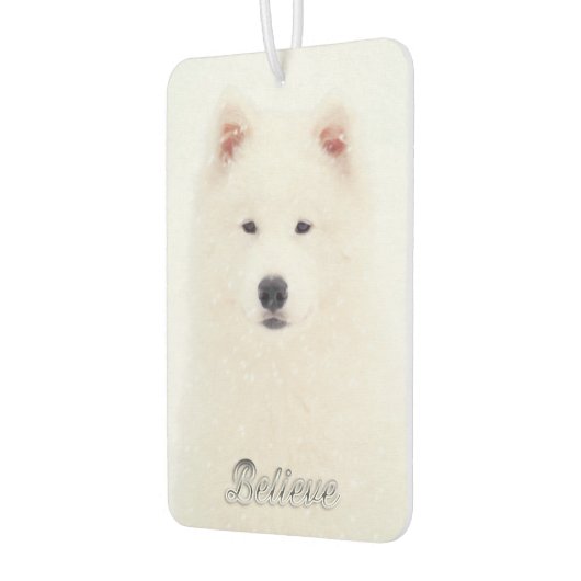 Samoyed Auto Luchtverfrisser (Links)