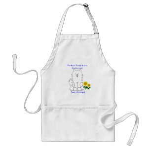 Samoyed Best Dingen in Life Apron Standaard Schort