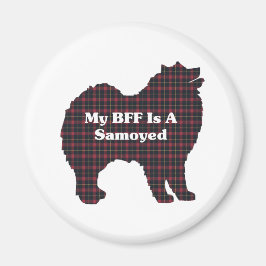 Samoyed BFF-cadeautjes Magneet