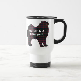 Samoyed BFF-cadeautjes Reisbeker
