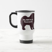 Samoyed BFF-cadeautjes Reisbeker (Links)