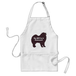 Samoyed BFF-cadeautjes Standaard Schort