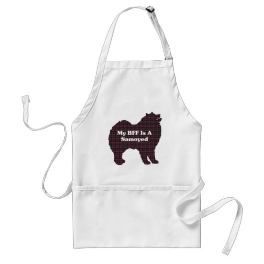 Samoyed BFF-cadeautjes Standaard Schort (Voorkant)