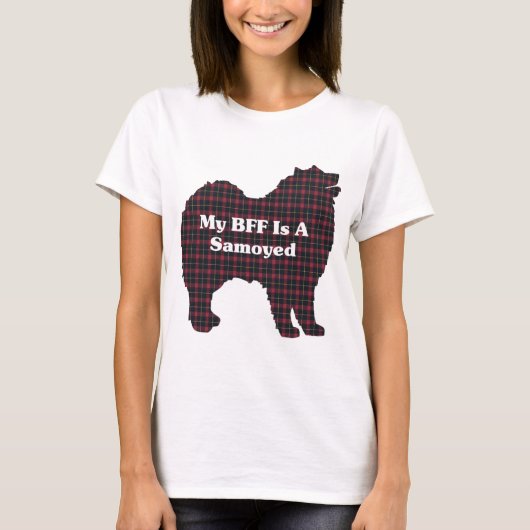 Samoyed BFF-cadeautjes T-shirt (Voorkant)