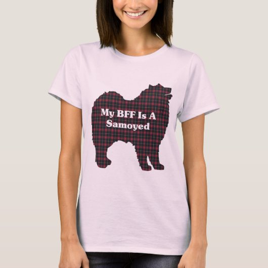 Samoyed BFF-cadeautjes T-shirt (Voorkant)