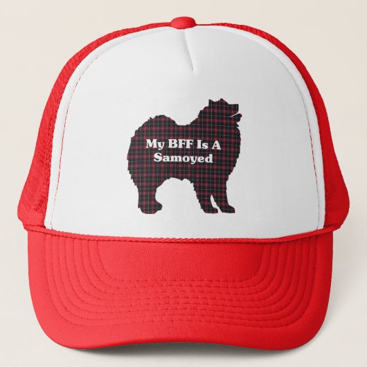 Samoyed BFF-cadeautjes Trucker Pet (Voorkant)