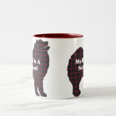 Samoyed BFF-cadeautjes Tweekleurige Koffiemok (Center)