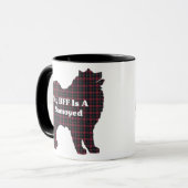 Samoyed BFF-Mok Mok (Voorkant links)