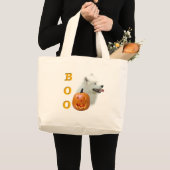 Samoyed Boo Grote Tote Bag (Voorkant (product))