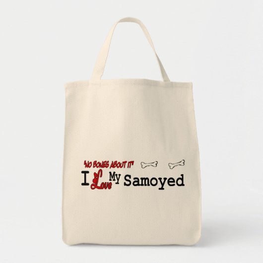 Samoyed Cadeaus Tote Bag (Voorkant)