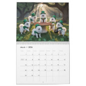 Samoyed Calendar Kalender (Mar 2026)