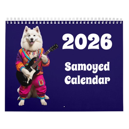 Samoyed Calendar Kalender (Hoes)