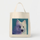 Samoyed Canvas tas - "Boeddha" (Voorkant)