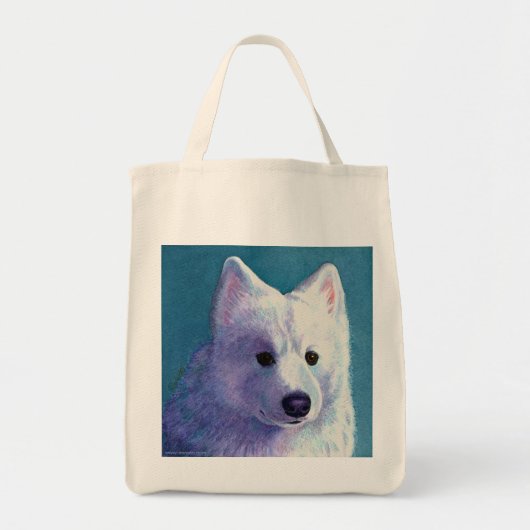 Samoyed Canvas tas - "Boeddha" (Voorkant)