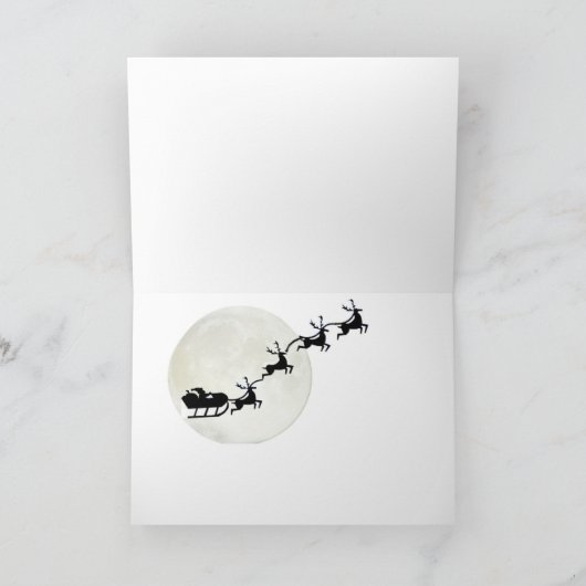 Samoyed Christmas Fun Feestdagen Kaart (Binnen)