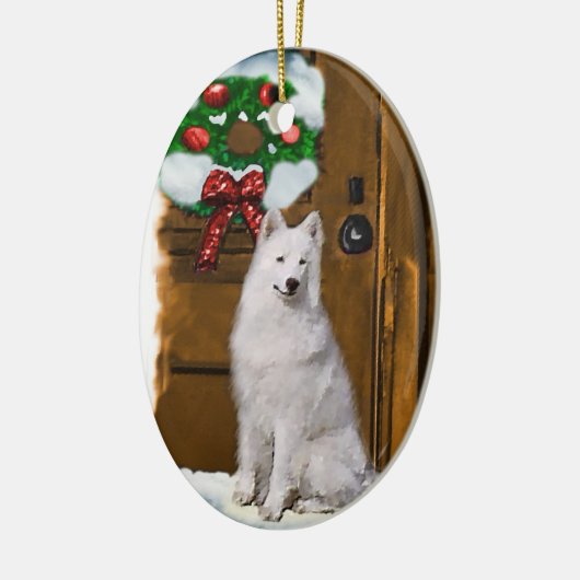 Samoyed Christmas Gifts Ornament (Links)
