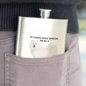Samoyed Dad Flask Flacon (Voorbeeld)