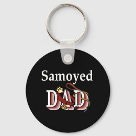 samoyed dad Sleutelhanger