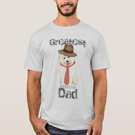 Samoyed Dad T-shirt (Voorkant)