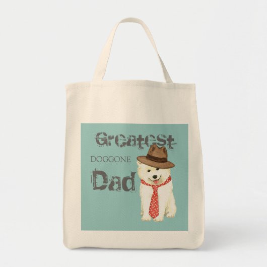 Samoyed Dad Tote Bag (Voorkant)