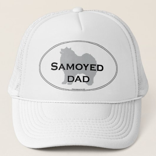 Samoyed Dad Trucker Pet (Voorkant)