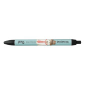 Samoyed Dad Zwarte Inkt Pen (Voorkant)
