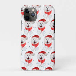 Samoyed Dog Breed Christmas Stars Case-Mate iPhone Case