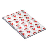 Samoyed Dog Breed Christmas Stars Notitieboek (Rechterzijde)