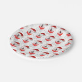 Samoyed Dog Breed Christmas Stars Papieren Bordje (Gekanteld)