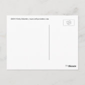 Samoyed Dog Briefkaart (Achterkant)