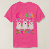 Samoyed Dog Bunny Ear Easter Squad Samoyed Happy E T-shirt (Design voorkant)