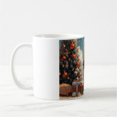 Samoyed Dog Christmas  Beach Koffiemok (Links)