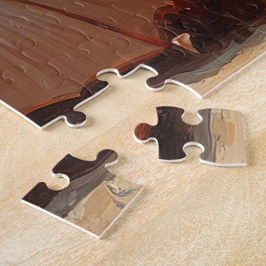 Samoyed Dog Christmas  Beach Legpuzzel (Zijkant)