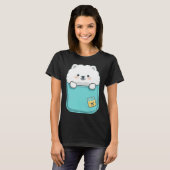 Samoyed Dog in your Pocket Dog 1 T-shirt (Voorkant volledig)