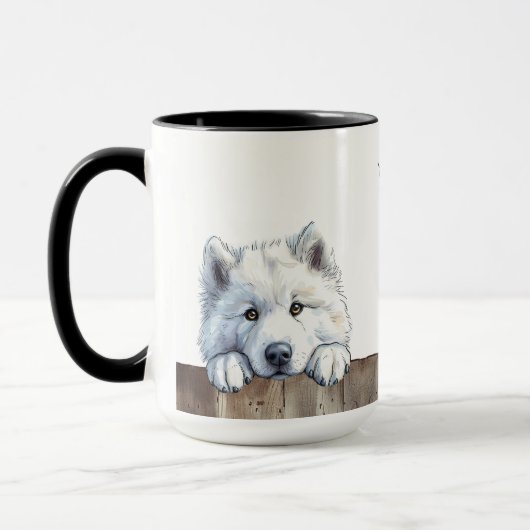 Samoyed Dog Mok (Links)
